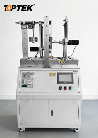 Benchtop European Lock Cycle Life Testing Machine - Compact life-cycle testing for European standard lock mechanisms