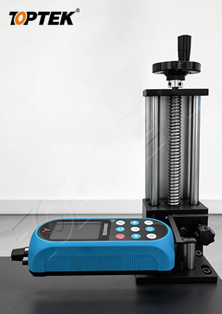 Manual Force Test Stand with Digital Force Gauge - Manual force measurement for torque, push and pull testing applications
