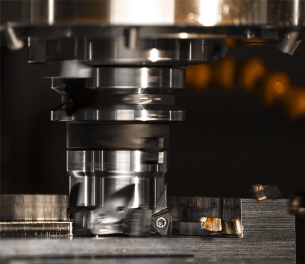 Close-up of precision-machined lock components used in product innovation programs