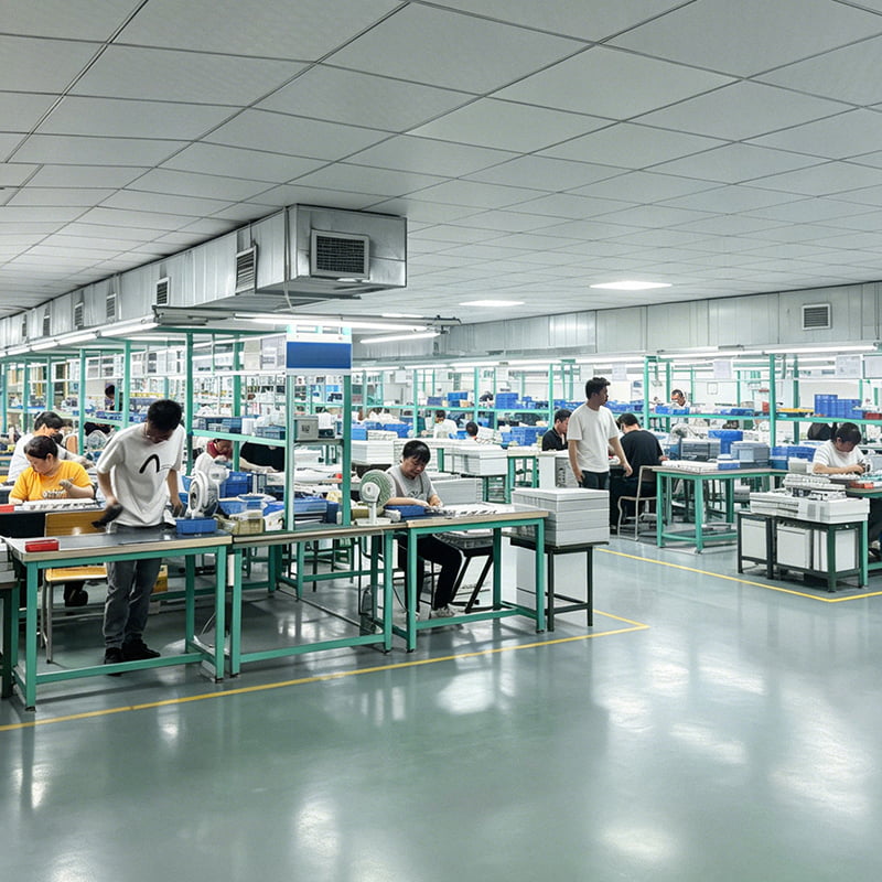 TOPTEK commercial lock assembly line