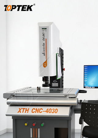 2D vision measuring machine for panic hardware and emergency exit device dimensional inspection before mass production