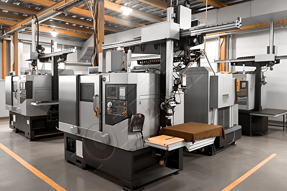 TOPTEK high precision CNC machining equipment