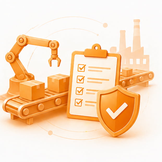 In-process patrol inspection on lock manufacturing line