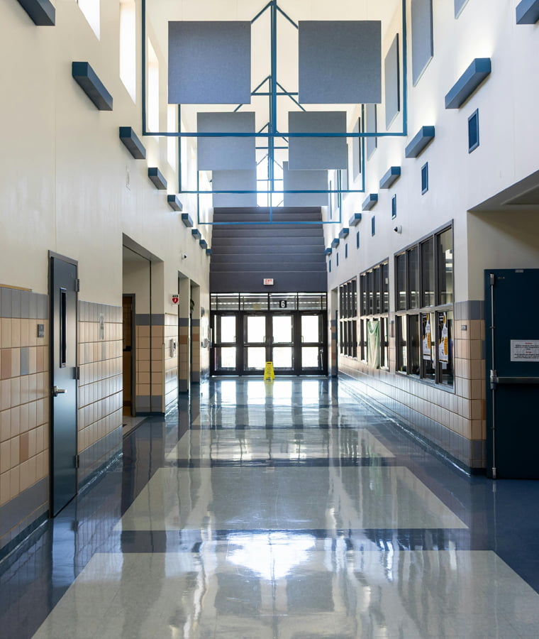 Secure entrance solution for education institutions
