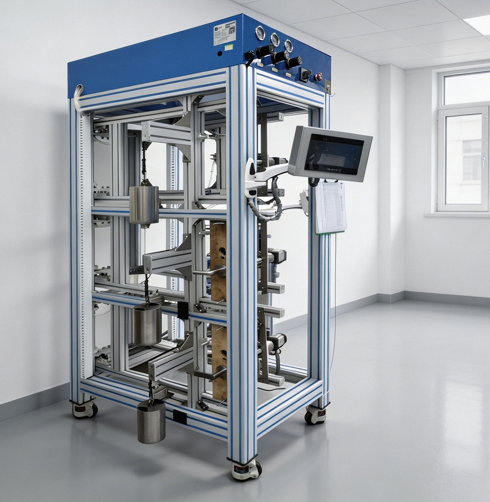 ANSI Grade 1 mortise lock manufacturer durability cycle testing machine for school and hospital doors