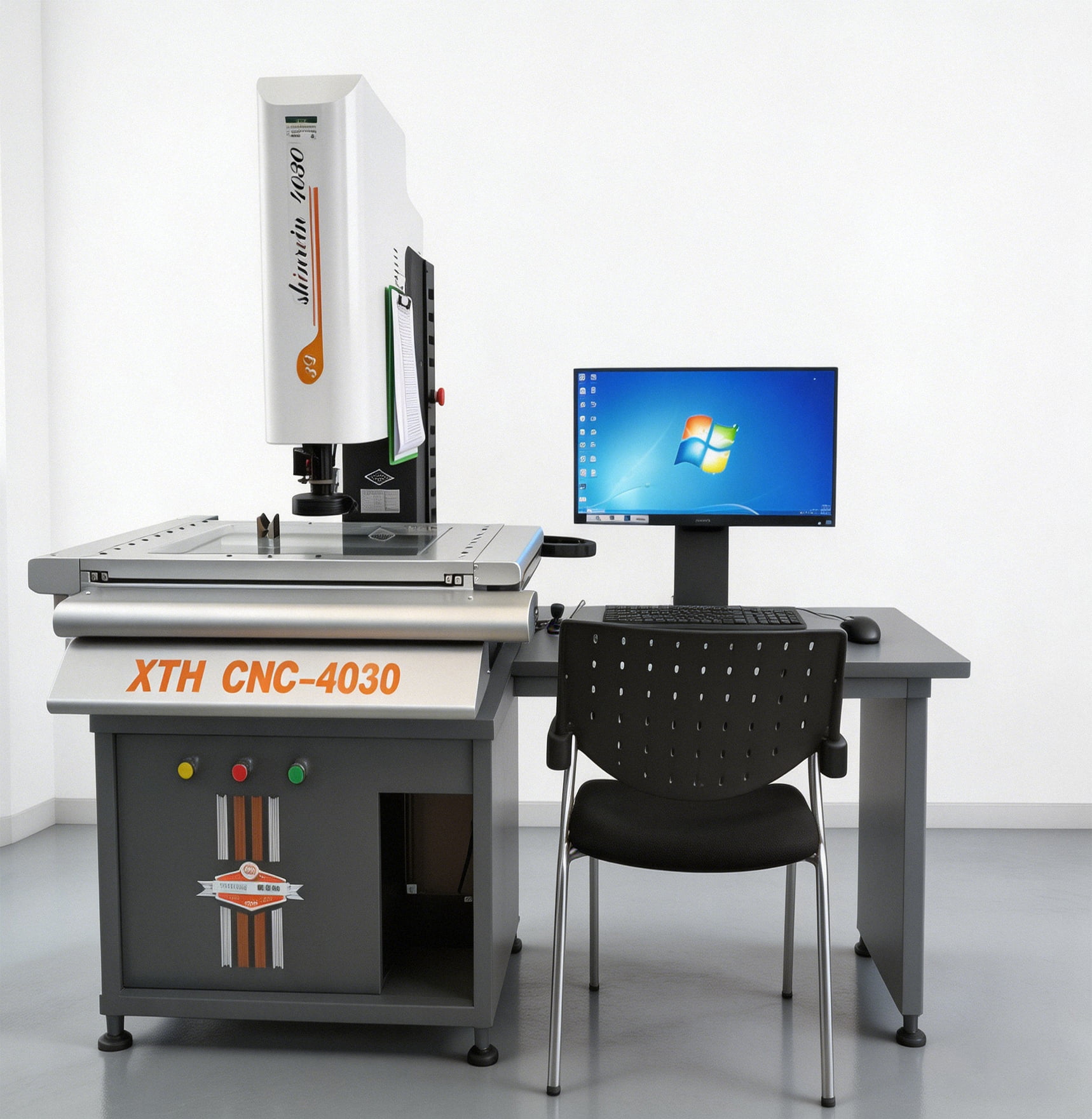 2D vision measuring machine for ANSI Grade 1 mortise lock dimensional inspection