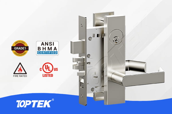 How to choose ANSI mortise locks for multifamily apartment projects with TKAMEC9200 ANSI Grade 1 mortise lock