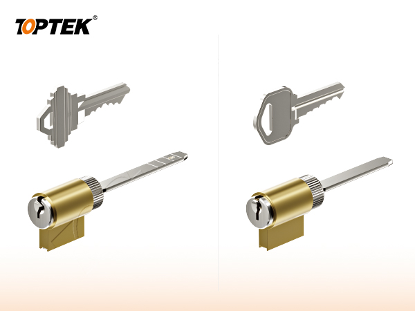 TOPTEK AMBLC01 bored lock cylinders as hardware references for a key-control specification