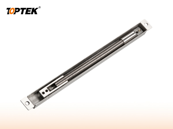 TOPTEK EDP01 304 stainless steel electric door loop, 24 by 326 by 10 mm, protecting access-control wiring between door and frame