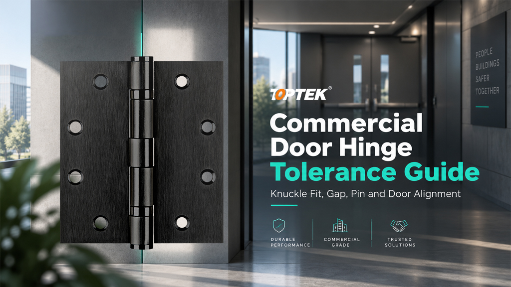 Commercial Door Hinge Tolerance Guide: Knuckle Fit, Gap, Pin and Door Alignment