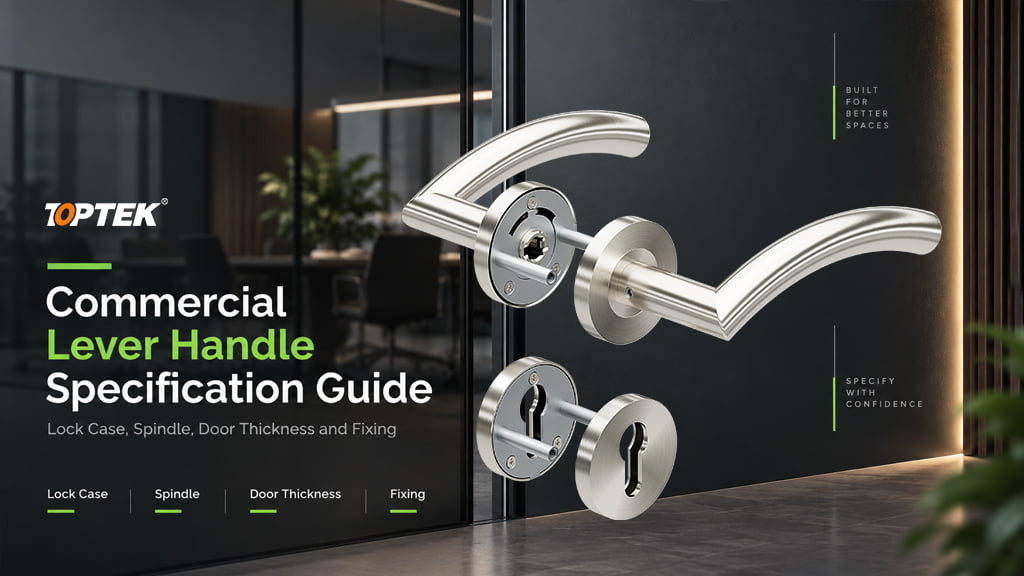 Commercial Lever Handle Specification Guide: Lock Case, Spindle, Door Thickness and Fixing