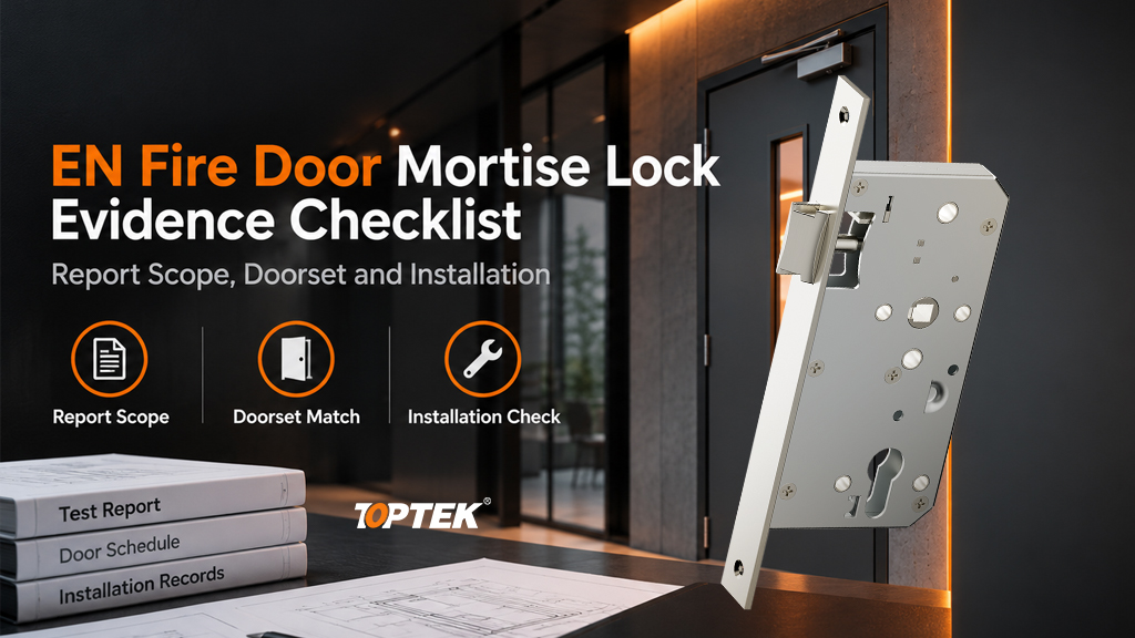 EN Fire Door Mortise Lock Evidence Checklist: Report Scope, Doorset and Installation