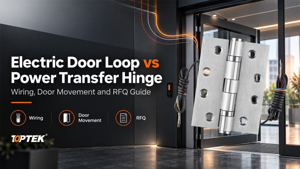 Electric Door Loop vs Power Transfer Hinge: Wiring, Door Movement and RFQ Guide