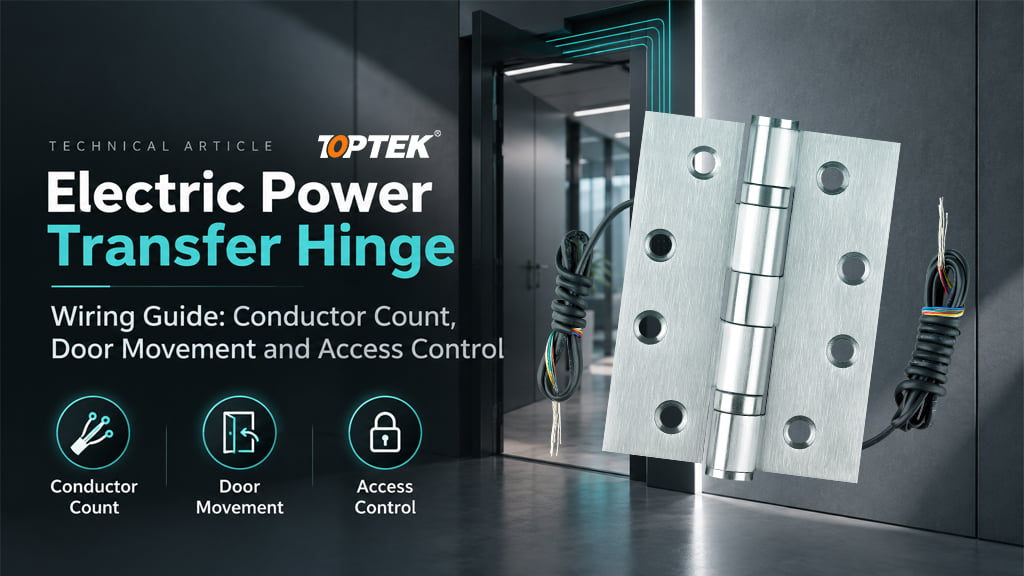 Electric Power Transfer Hinge Wiring Guide: Conductor Count, Door Movement and Access Control