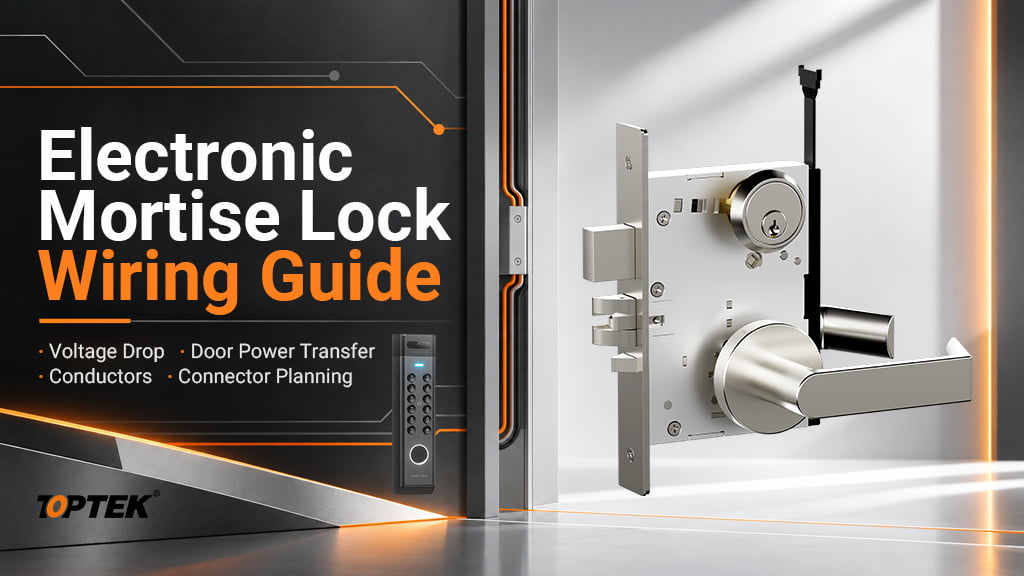 Electronic Mortise Lock Wiring Guide: Voltage Drop, Door Power Transfer, Conductors and Connector Planning