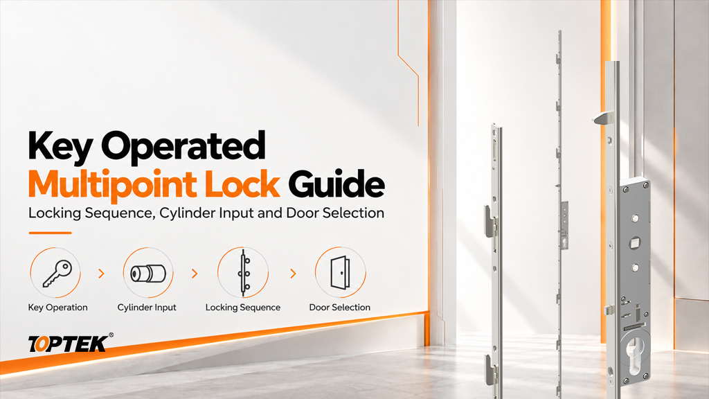 Key Operated Multipoint Lock Guide: Locking Sequence, Cylinder Input and Door Selection