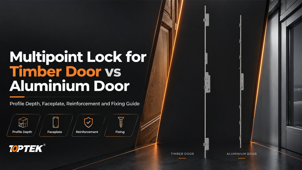 Multipoint Lock for Timber Door vs Aluminium Door: Profile Depth, Faceplate, Reinforcement and Fixing Guide