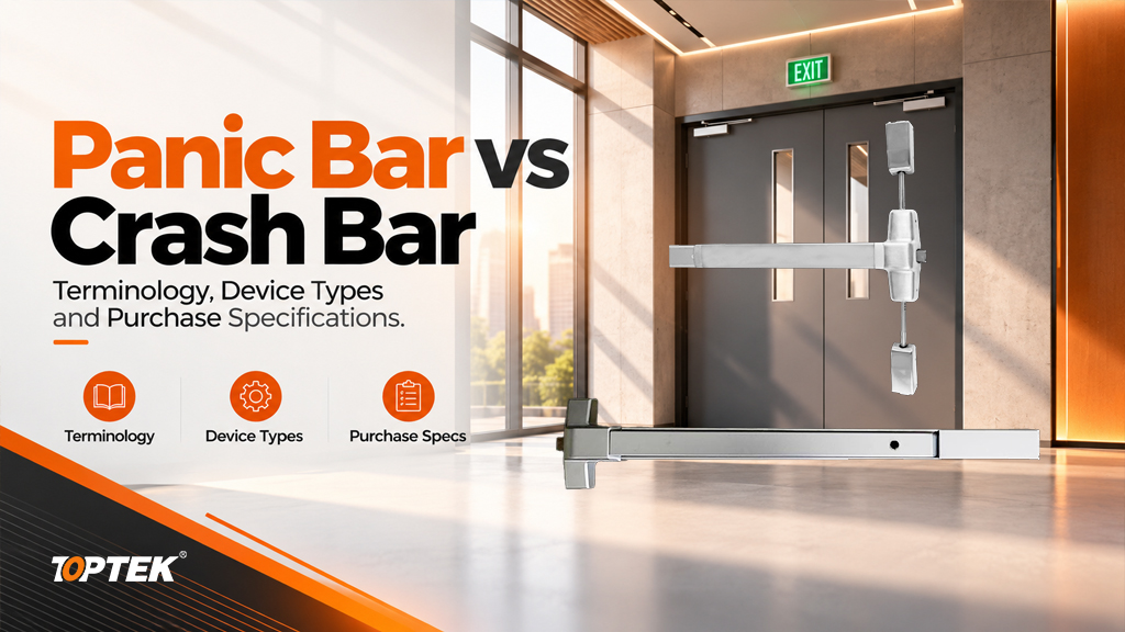 Panic Bar vs Crash Bar: Terminology, Device Types and Purchase Specifications