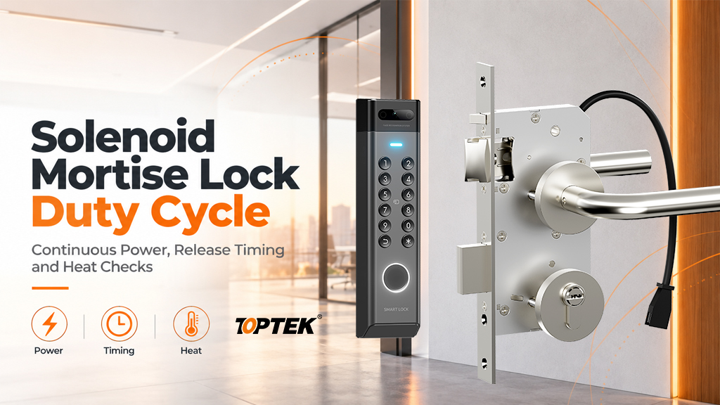 Solenoid Mortise Lock Duty Cycle: Continuous Power, Release Timing and Heat Checks