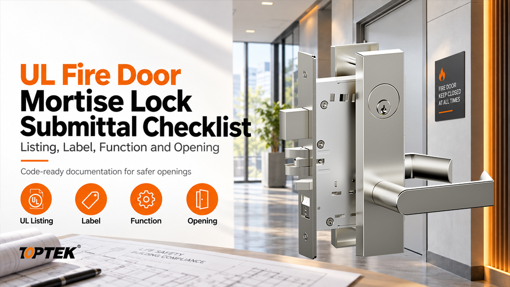 UL Fire Door Mortise Lock Submittal Checklist: Listing, Label, Function and Opening