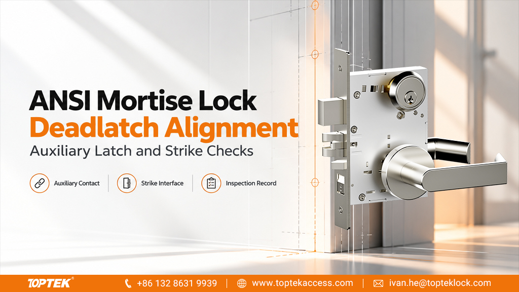 ANSI Mortise Lock Deadlatch Alignment: Auxiliary Latch and Strike Checks