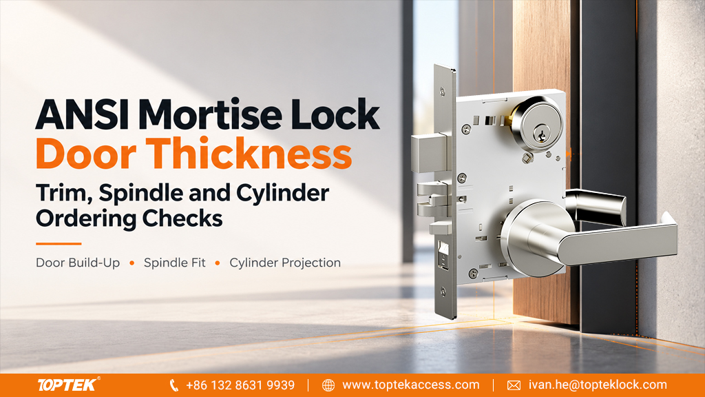 ANSI Mortise Lock Door Thickness: Trim, Spindle and Cylinder Ordering Checks