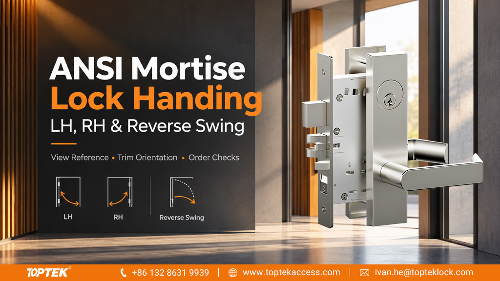 ANSI Mortise Lock Handing: LH, RH, Reverse Swing and Order Checks