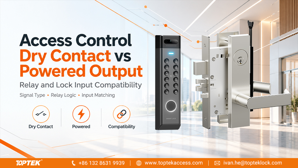 Access Control Dry Contact vs Powered Output: Relay and Lock Input Compatibility