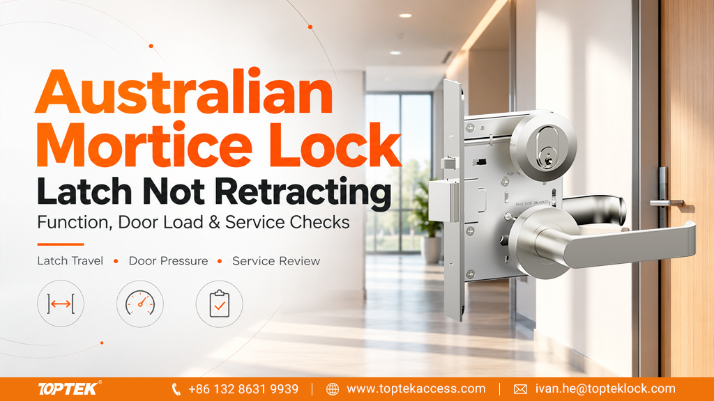 Australian Mortice Lock Latch Not Retracting: Function, Door Load and Service Checks