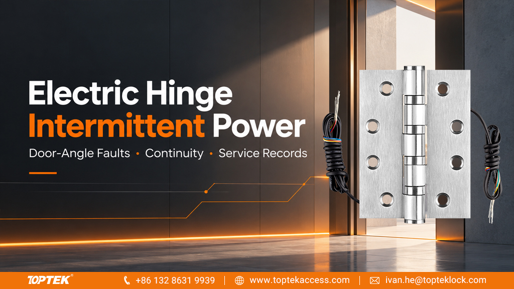 Electric Hinge Intermittent Power: Door-Angle Faults, Continuity and Service Records