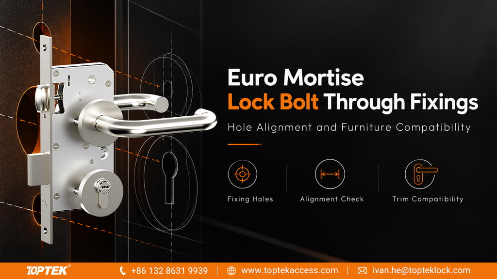 Euro Mortise Lock Bolt Through Fixings: Hole Alignment and Furniture Compatibility
