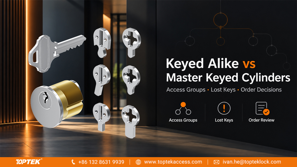 Keyed Alike vs Master Keyed Cylinders: Access Groups, Lost Keys and Order Decisions