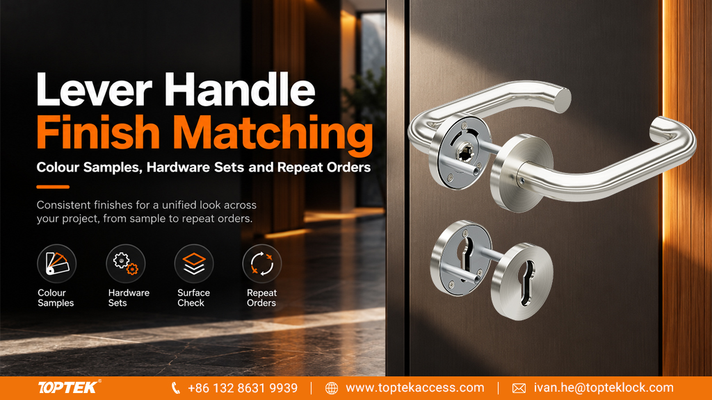 Lever Handle Finish Matching: Colour Samples, Hardware Sets and Repeat Orders