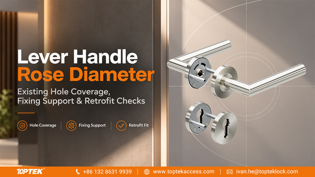 Lever Handle Rose Diameter: Existing Hole Coverage, Fixing Support and Retrofit Checks