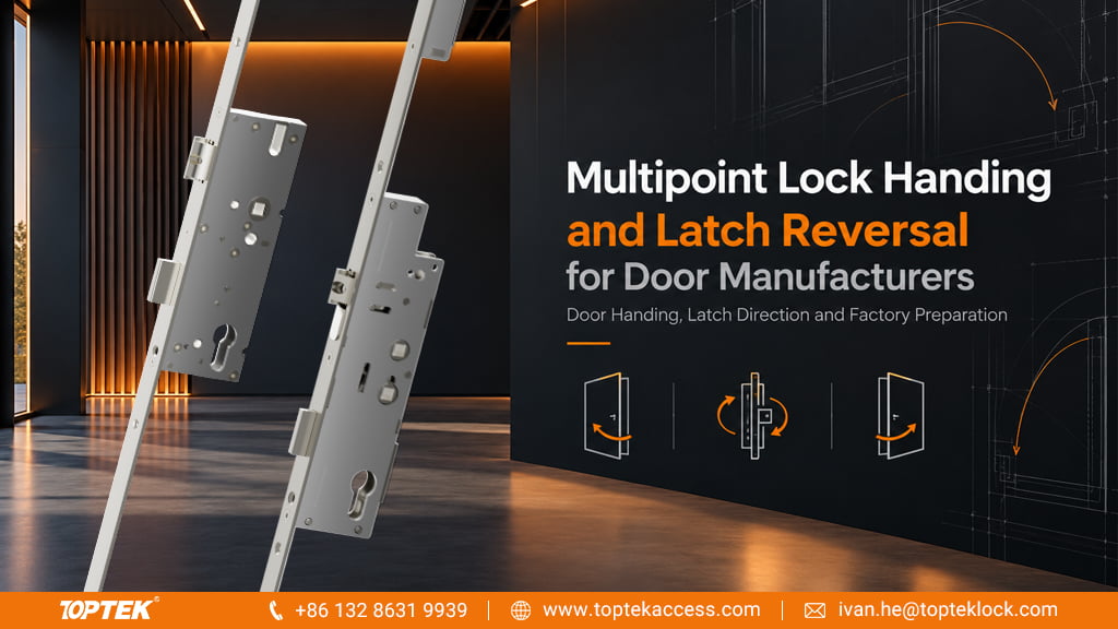 Multipoint Lock Handing and Latch Reversal for Door Manufacturers
