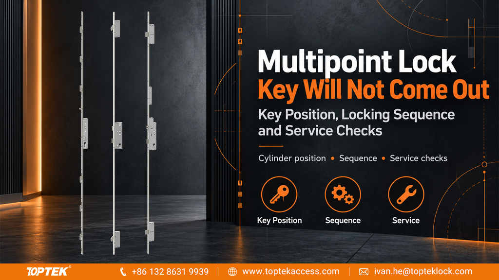 Multipoint Lock Key Will Not Come Out: Key Position, Locking Sequence and Service Checks