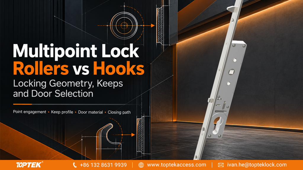 Multipoint Lock Rollers vs Hooks: Locking Geometry, Keeps and Door Selection