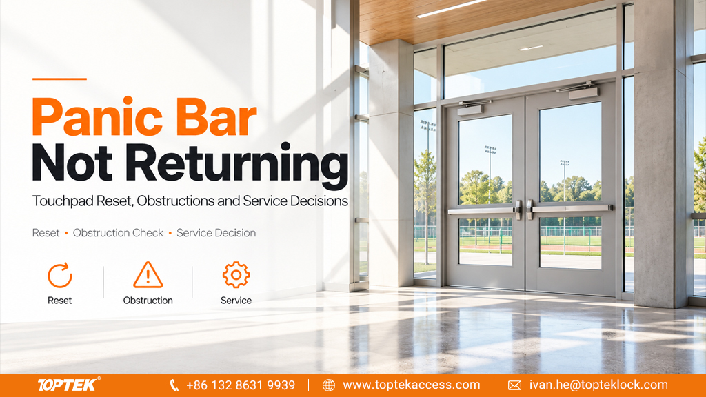 Panic Bar Not Returning: Touchpad Reset, Obstructions and Service Decisions