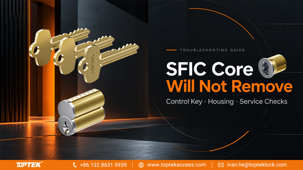 SFIC Core Will Not Remove: Control Key, Housing and Service Checks